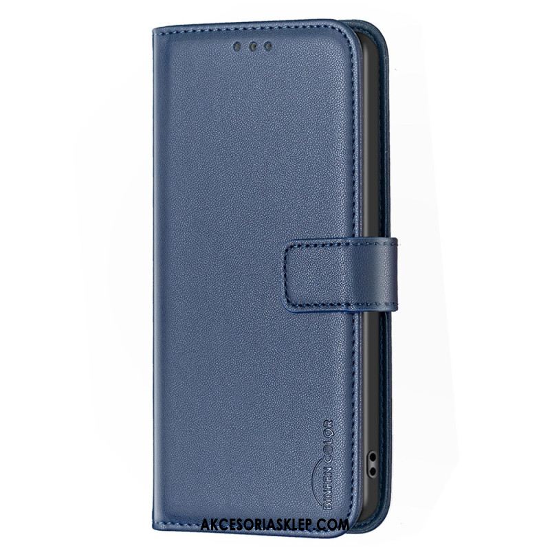 Etui Folio Do Samsung Galaxy S24 Fe Klasyczny Kolor Binfen