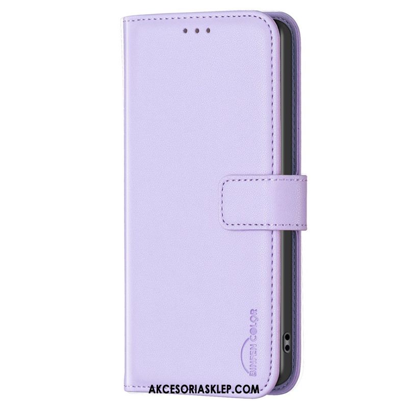 Etui Folio Do Samsung Galaxy S24 Fe Klasyczny Kolor Binfen