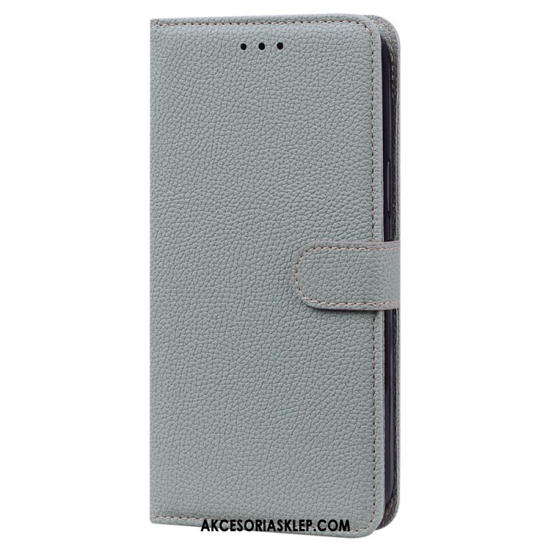 Etui Folio Do Samsung Galaxy S24 Plus 5g Tekstura Liczi