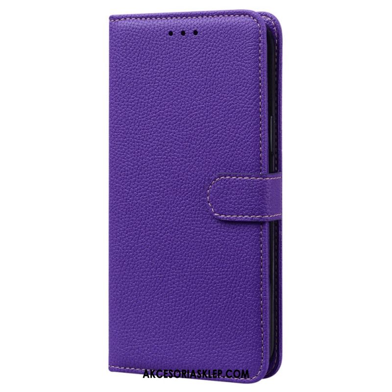 Etui Folio Do Samsung Galaxy S24 Plus 5g Tekstura Liczi