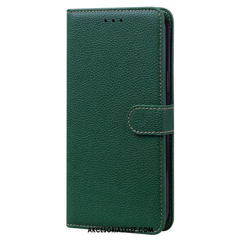 Etui Folio Do Samsung Galaxy S24 Plus 5g Tekstura Liczi