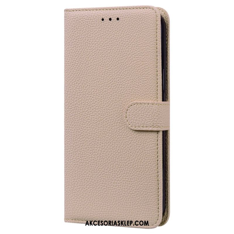 Etui Folio Do Samsung Galaxy S24 Plus 5g Tekstura Liczi