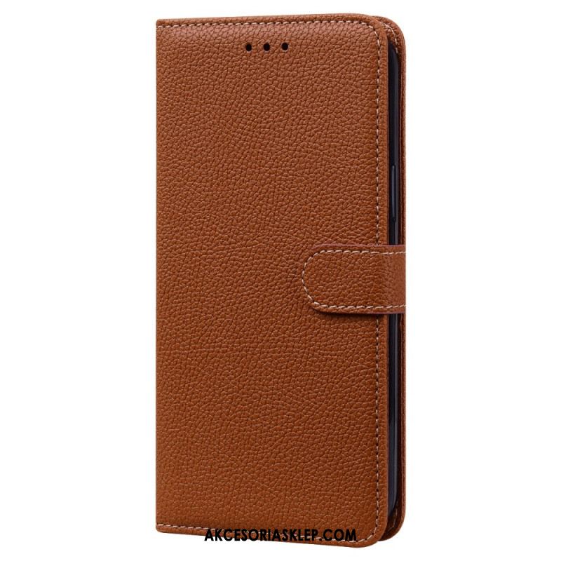 Etui Folio Do Samsung Galaxy S24 Plus 5g Tekstura Liczi