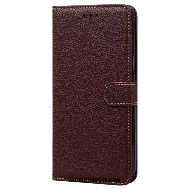 Etui Folio Do Samsung Galaxy S24 Plus 5g Tekstura Liczi