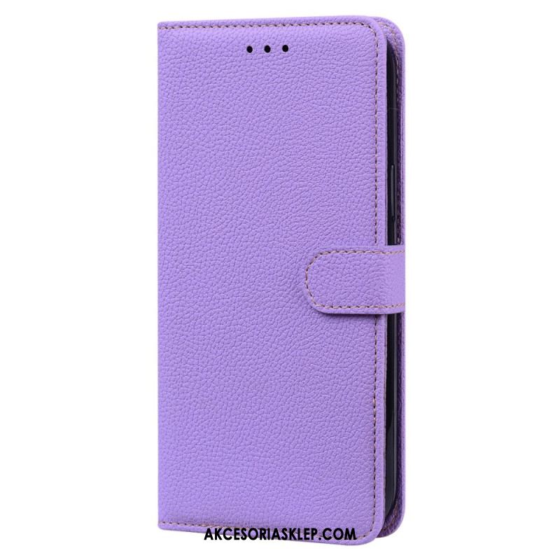 Etui Folio Do Samsung Galaxy S24 Plus 5g Tekstura Liczi