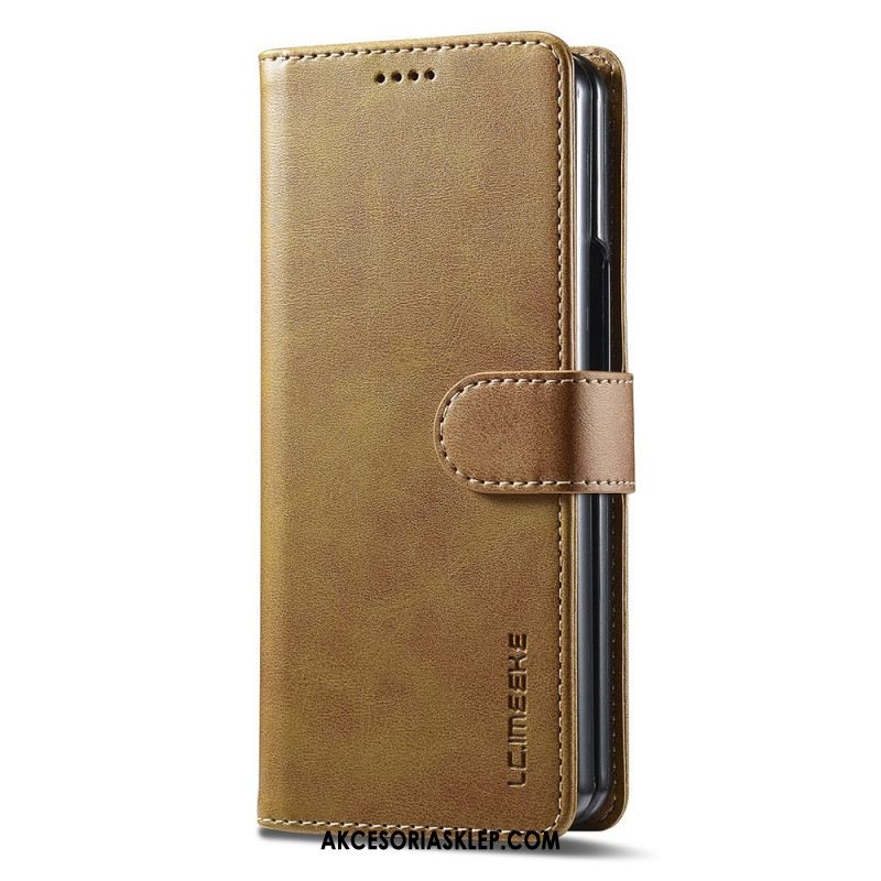 Etui Folio Do Samsung Galaxy Z Fold 6 Imitacja Skóry Lc.imeeke