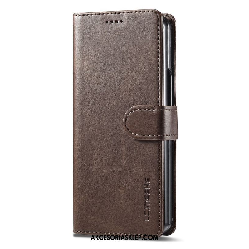 Etui Folio Do Samsung Galaxy Z Fold 6 Imitacja Skóry Lc.imeeke