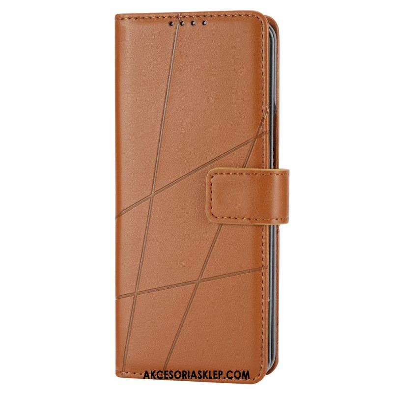 Etui Folio Do Samsung Galaxy Z Fold 6 Linie Paska