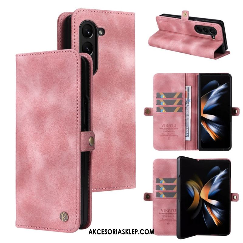 Etui Folio Do Samsung Galaxy Z Fold 6 Vintage Yikatu