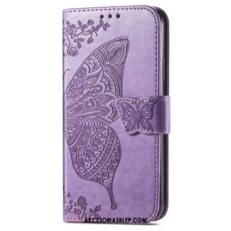 Etui Folio Do Sony Xperia 1 Vi Barokowy Motyl