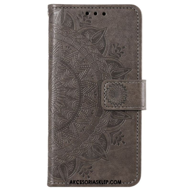 Etui Folio Do Sony Xperia 1 Vi Mandala Słońce Z Paskiem