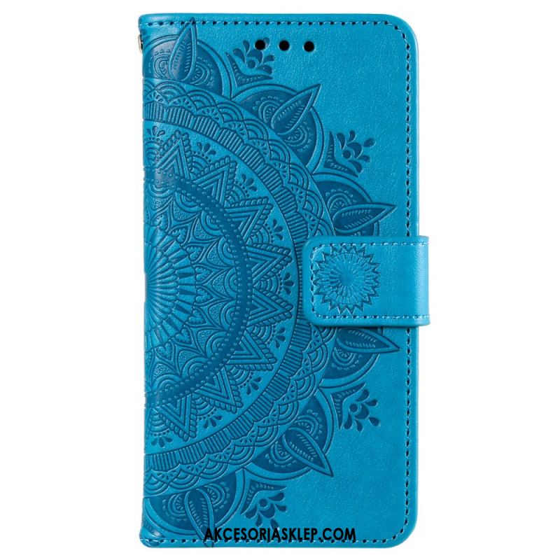 Etui Folio Do Sony Xperia 1 Vi Mandala Słońce Z Paskiem