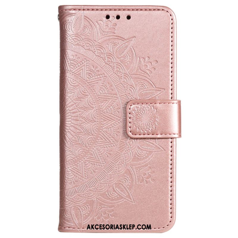 Etui Folio Do Sony Xperia 1 Vi Mandala Słońce Z Paskiem