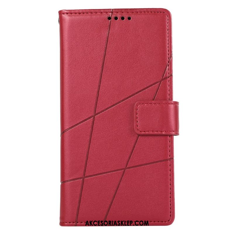 Etui Folio Do Xiaomi 14 Pro Linie Z Paskiem