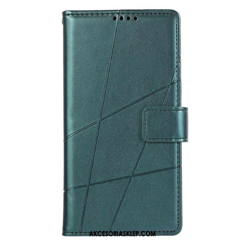 Etui Folio Do Xiaomi 14 Pro Linie Z Paskiem