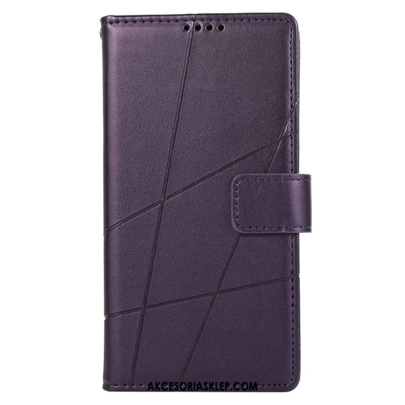 Etui Folio Do Xiaomi 14 Pro Linie Z Paskiem