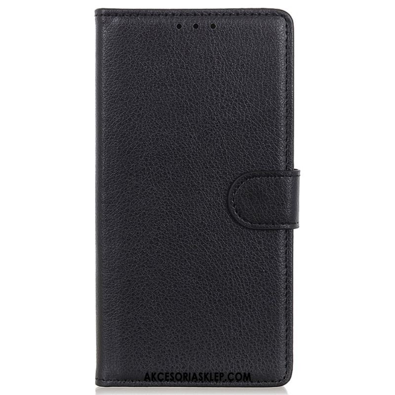 Etui Folio Do Xiaomi 14 Pro Tradycyjna Sztuczna Skóra