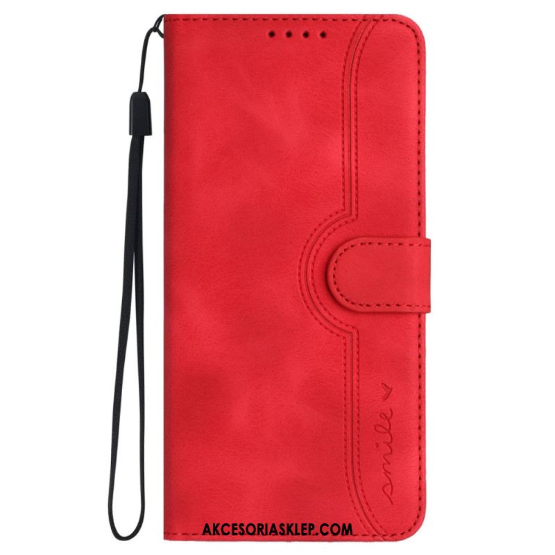 Etui Folio Do Xiaomi 14 Pro Uśmiech Na Smyczy