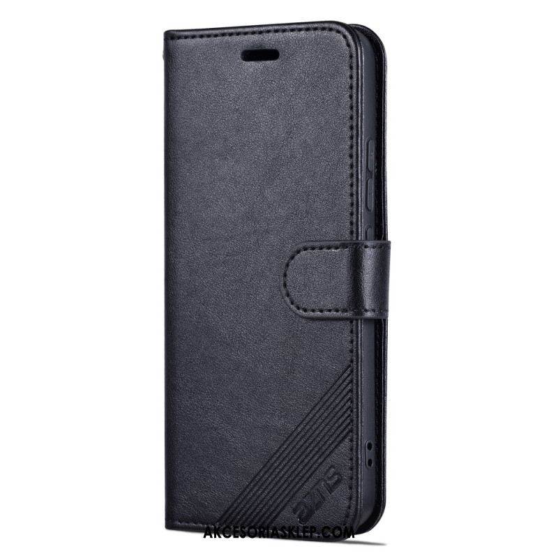 Etui Folio Do Xiaomi 14 Skórzany Styl Azns