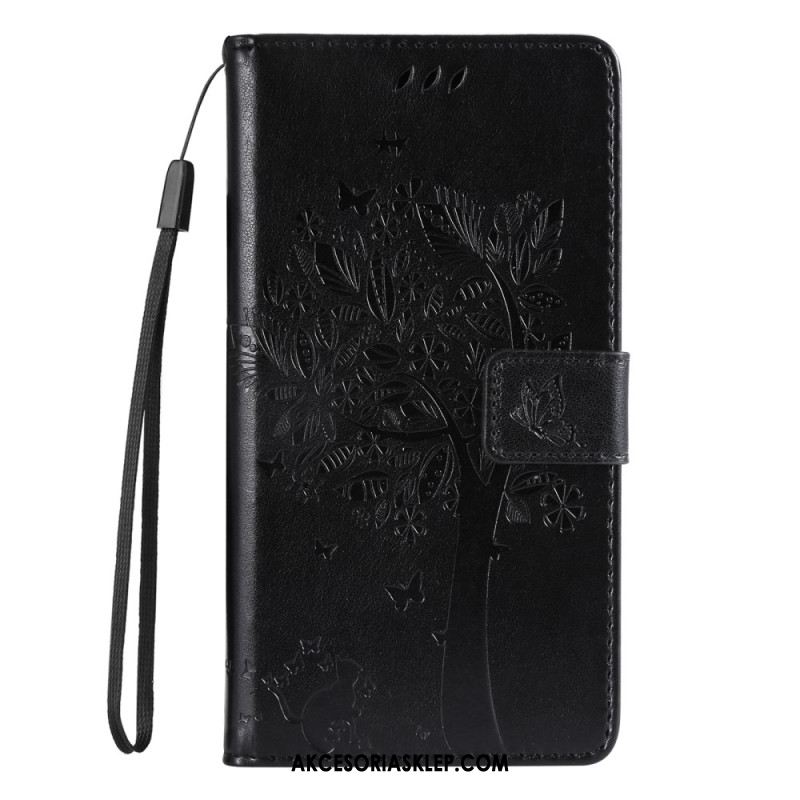 Etui Folio Do Xiaomi 14t Kot I Drzewo