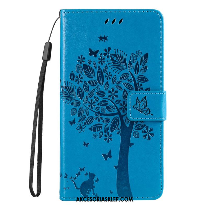 Etui Folio Do Xiaomi 14t Kot I Drzewo