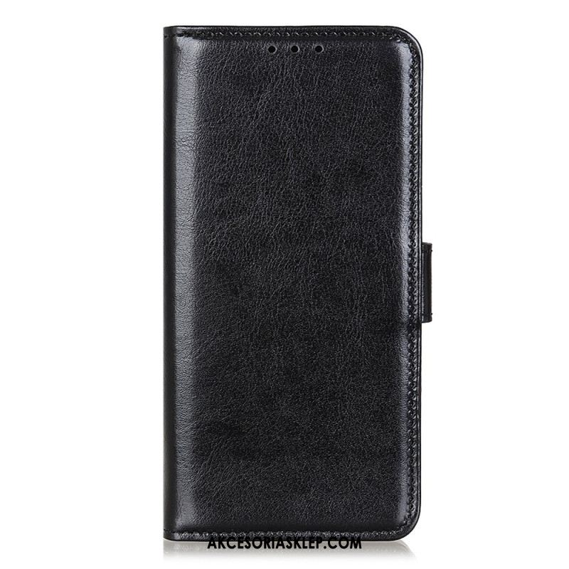 Etui Folio Do Xiaomi 14t Woskowana Imitacja Skóry