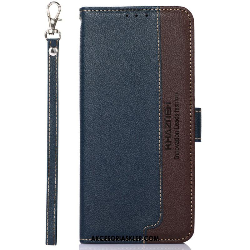 Etui Folio Do Xiaomi Redmi Note 13 4g Biclore Blokowanie Rfid Khazneh