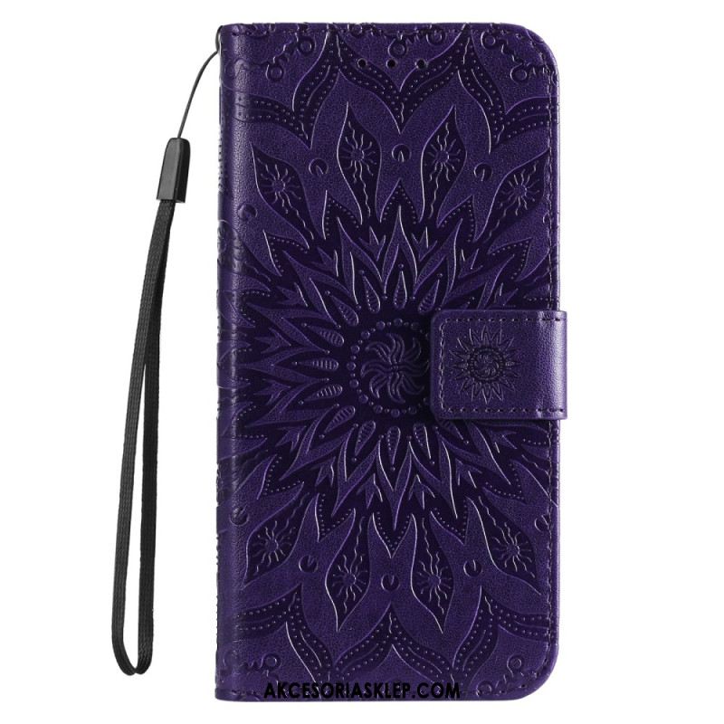 Etui Folio Do Xiaomi Redmi Note 13 4g Mandala Z Paskiem