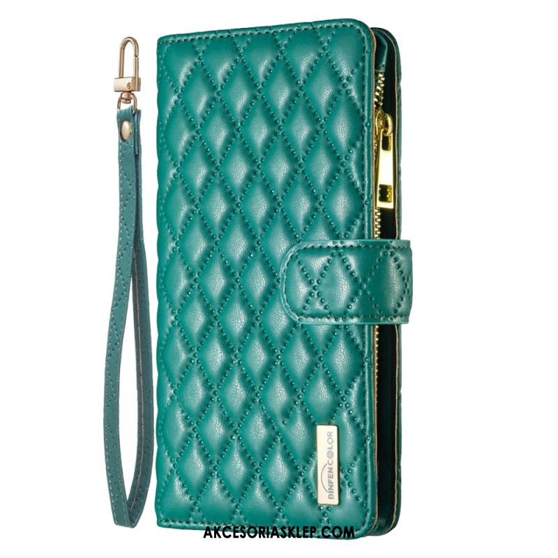 Etui Folio Do Xiaomi Redmi Note 13 4g Pikowana Binfen Kolor