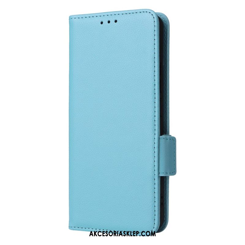 Etui Folio Do Xiaomi Redmi Note 13 4g Styl Skórzany Z Paskiem