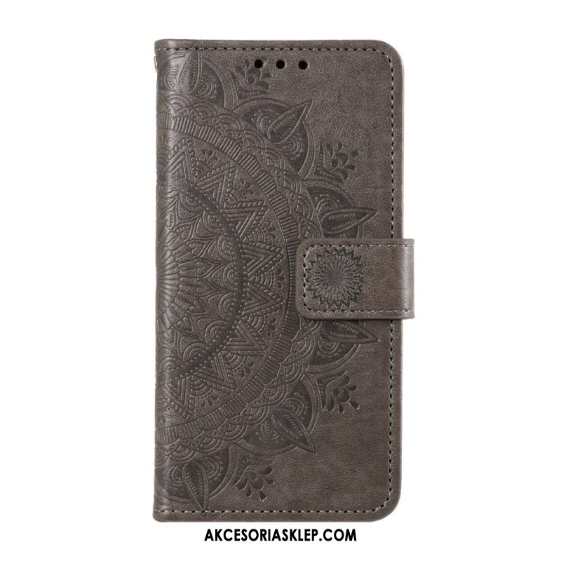 Etui Folio Do Xiaomi Redmi Note 13 5g Mandala Słońce