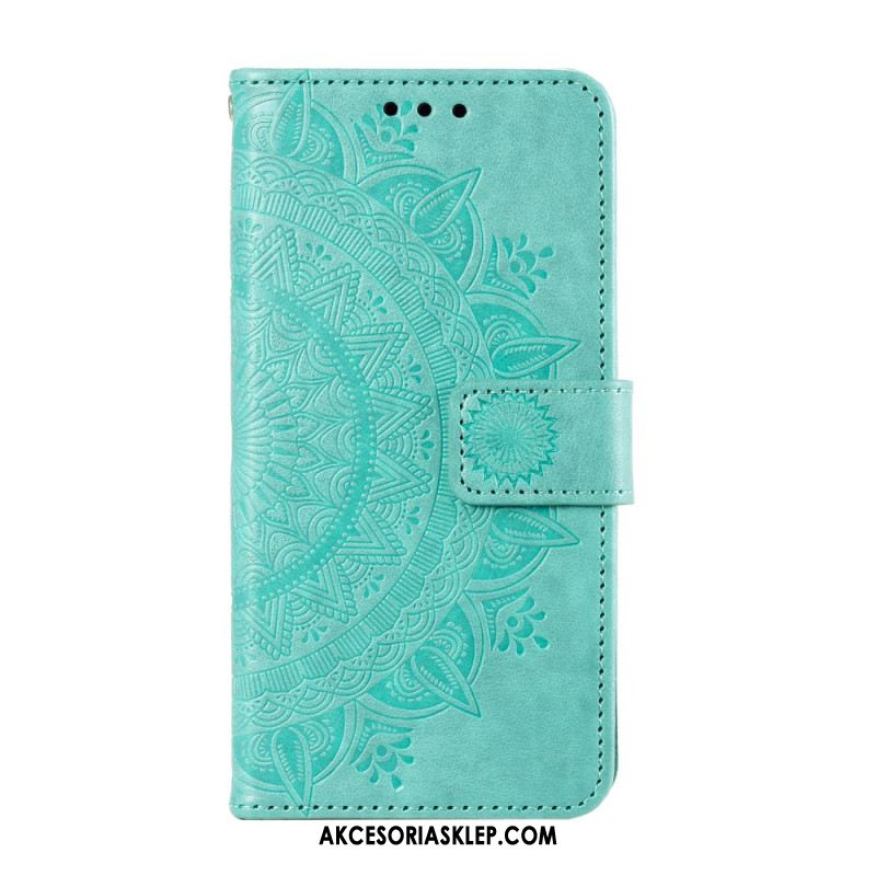 Etui Folio Do Xiaomi Redmi Note 13 5g Mandala Słońce