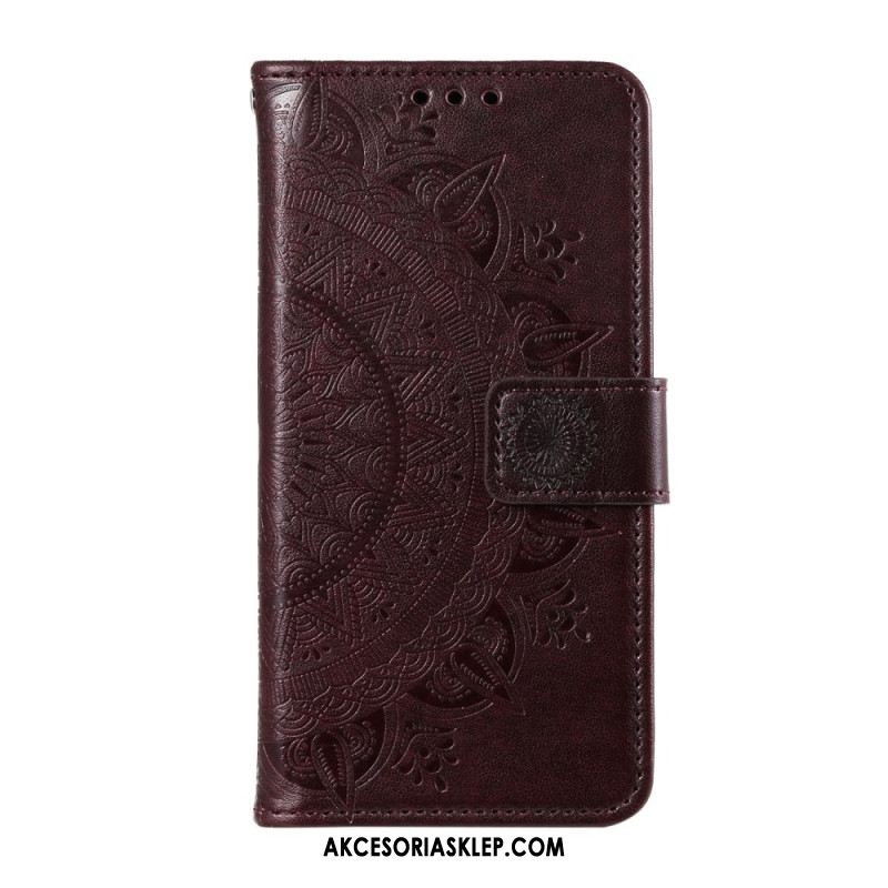 Etui Folio Do Xiaomi Redmi Note 13 5g Mandala Słońce