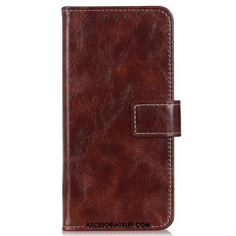 Etui Folio Do Xiaomi Redmi Note 13 5g Tekstura Lakierowana