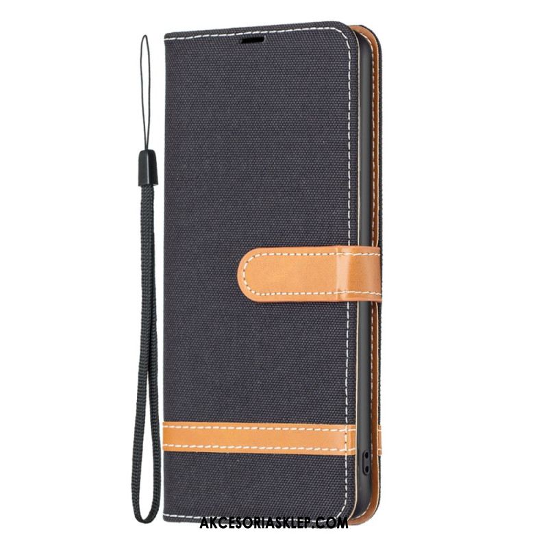 Etui Folio Do Xiaomi Redmi Note 13 Pro 4g Materiał Paska