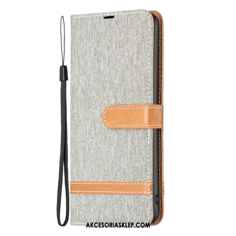 Etui Folio Do Xiaomi Redmi Note 13 Pro 4g Materiał Paska