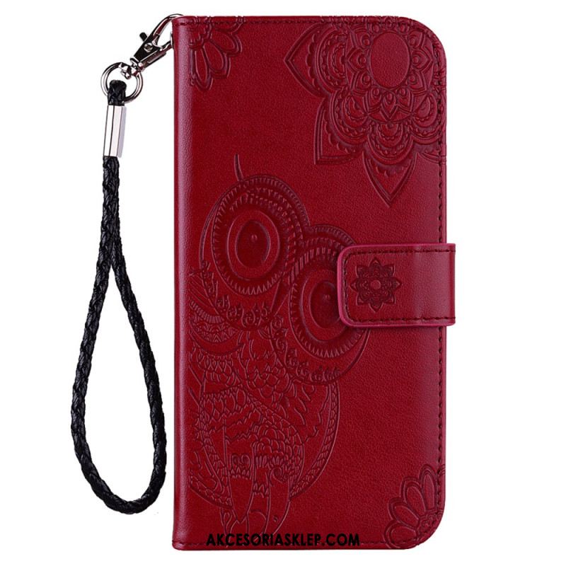 Etui Folio Do Xiaomi Redmi Note 13 Pro 4g Sowa Na Smyczy