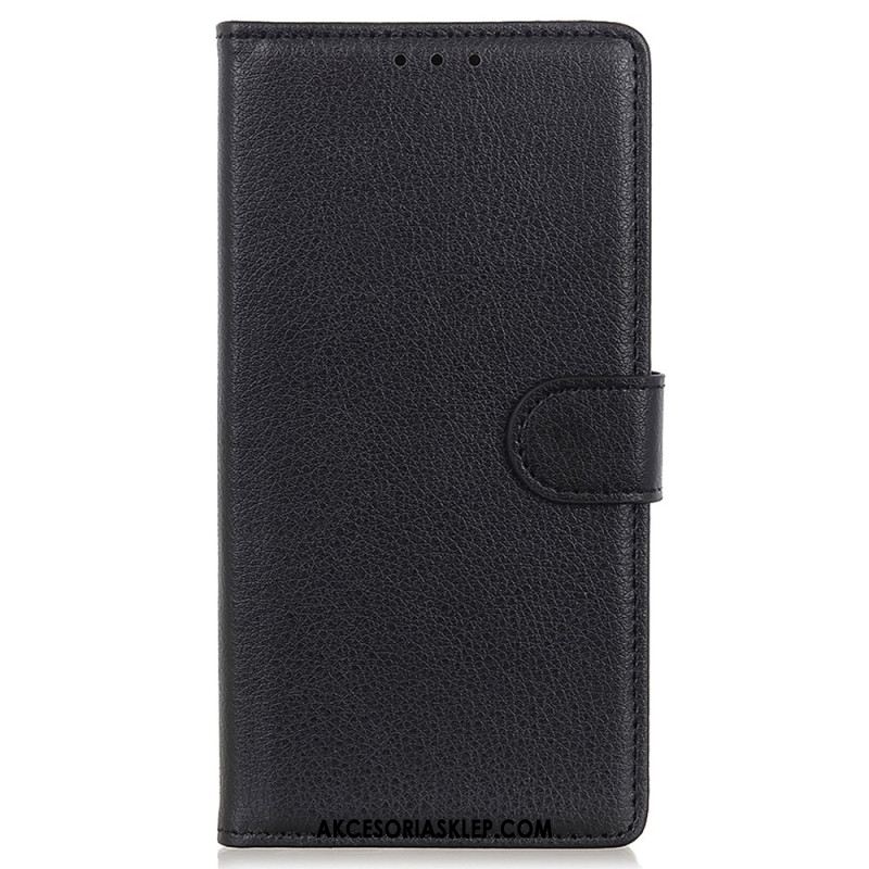 Etui Folio Do Xiaomi Redmi Note 13 Pro 4g Tradycyjna Sztuczna Skóra