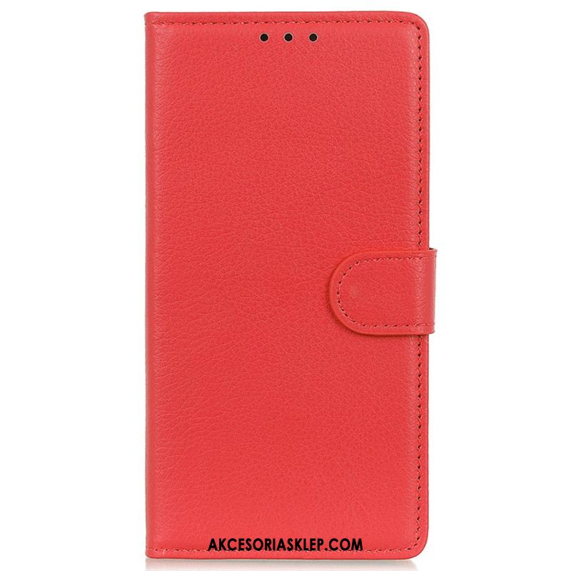 Etui Folio Do Xiaomi Redmi Note 13 Pro 4g Tradycyjna Sztuczna Skóra