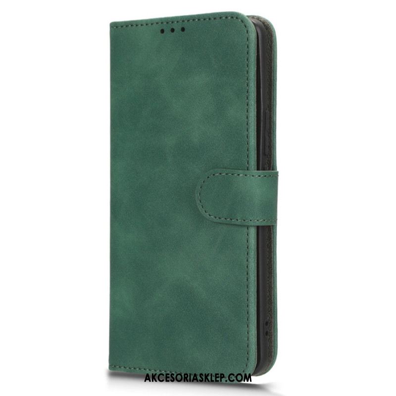 Etui Folio Do Xiaomi Redmi Note 13 Pro Plus 5g Zamszowy Pasek