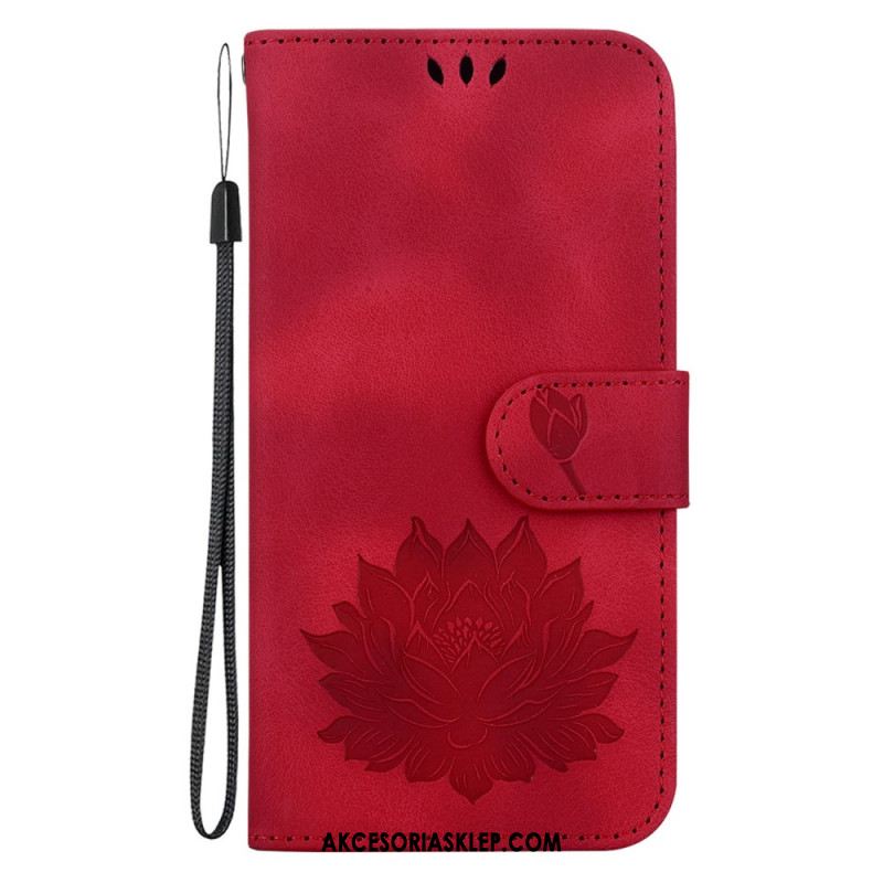 Etui Folio Do iPhone 16 Pasek Lotosu