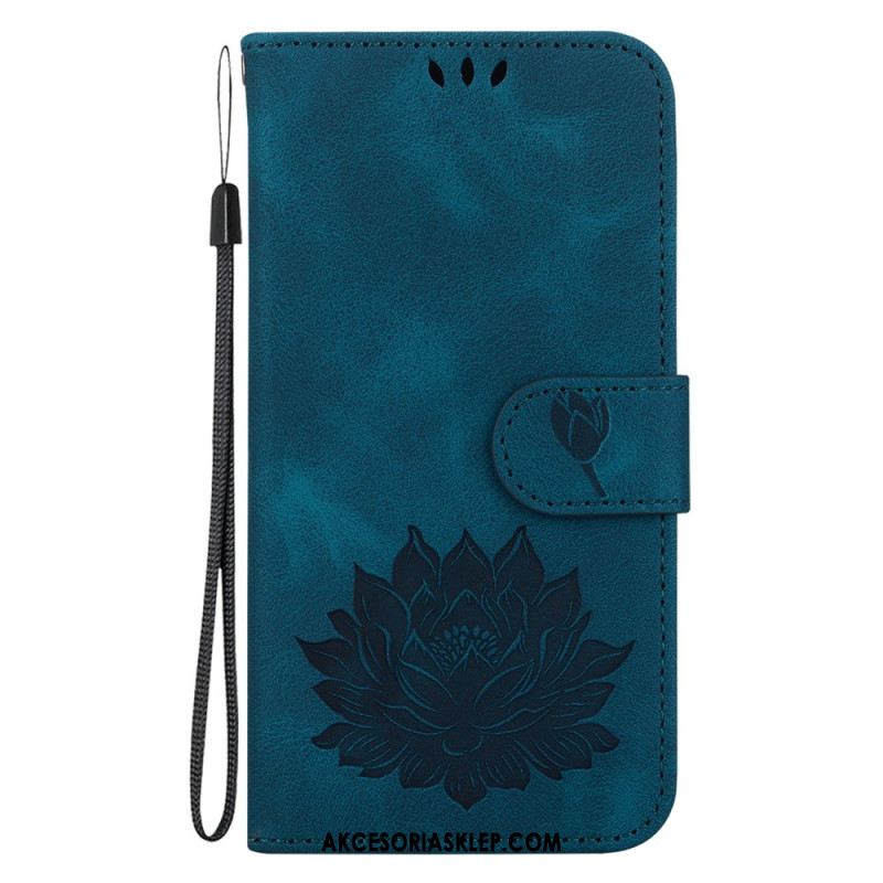 Etui Folio Do iPhone 16 Pasek Lotosu