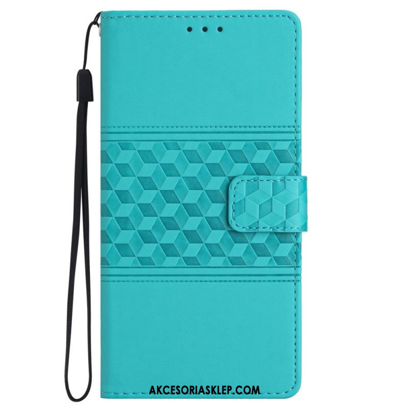 Etui Folio Do iPhone 16 Pro Max Fryz Z Paskiem