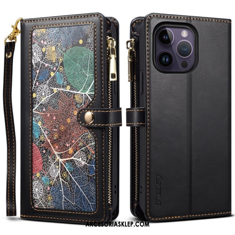 Etui Folio Do iPhone 16 Pro Max Seria Galaxy Eseble