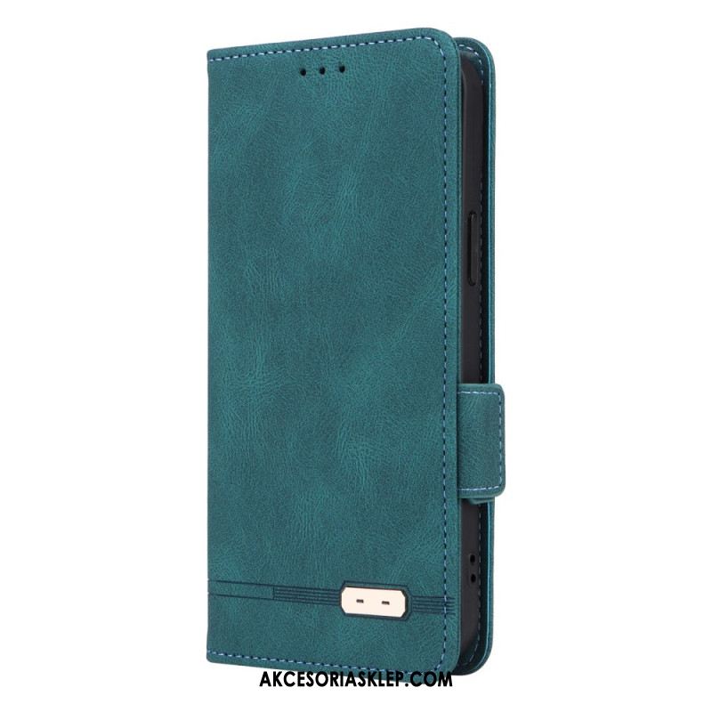 Etui Folio Do iPhone 16 Pro Max Styl Retro