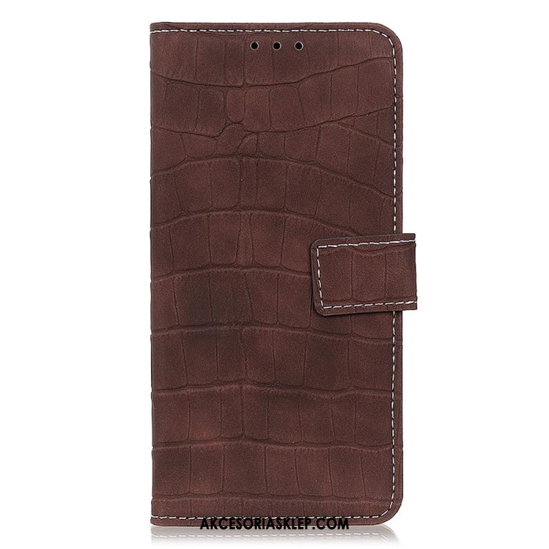 Etui Folio Google Pixel 8 Krokodyl Etui Ochronne