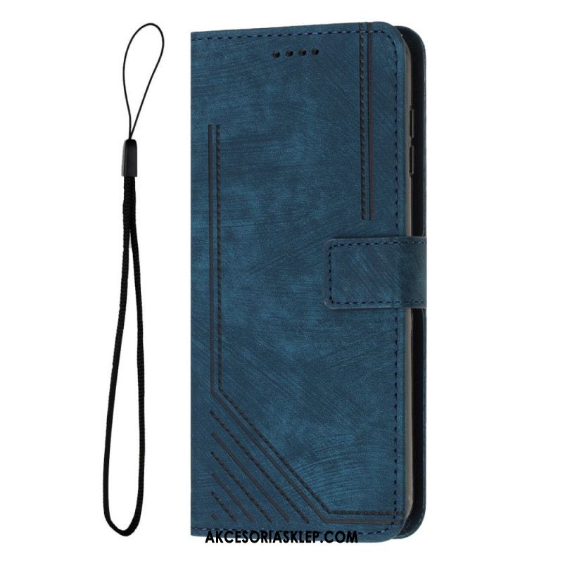 Etui Folio Google Pixel 8 Pro Linie Paska