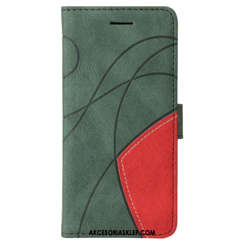 Etui Folio Google Pixel 9 Faliste Linie Paska Etui Ochronne