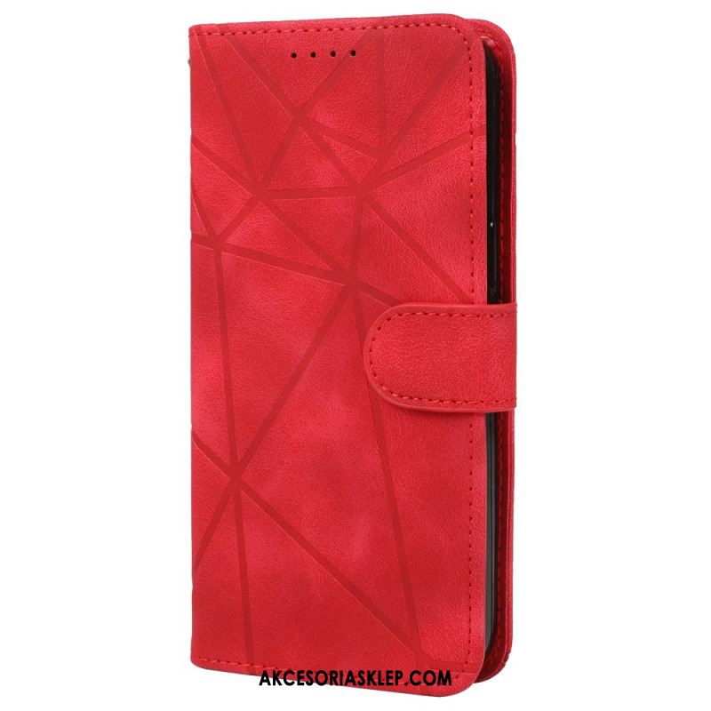 Etui Folio Google Pixel 9 Pro Drukowane Linie