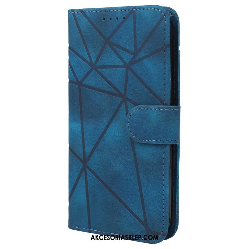 Etui Folio Google Pixel 9 Pro Drukowane Linie